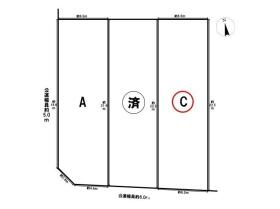 岐阜市今嶺3丁目　全3棟　C棟　未入居一戸建て