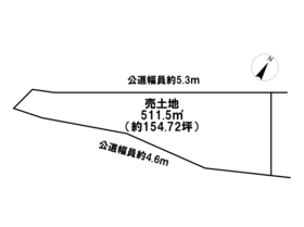 ●桑名市東正和台3丁目　建築条件なし土地