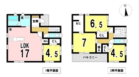 一宮市第1木曽川町門間　全4棟　4号棟　新築一戸建て