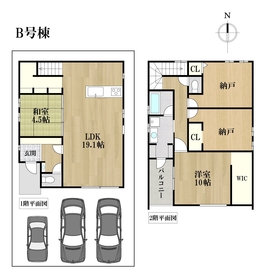 名古屋市港区明正2丁目　明徳小学校西　全4棟　B棟　新築一戸建て