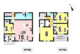 一宮市乾町　全4棟　1号棟　新築一戸建て