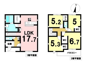 LiveleGardenS愛西市大井町宮新田　全1棟　新築一戸建て