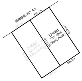 名古屋市港区多加良浦町5丁目　全2区画　2区画　建築条件なし土地