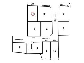 岐阜市大字鏡島　全10棟　1号地　未入居一戸建て