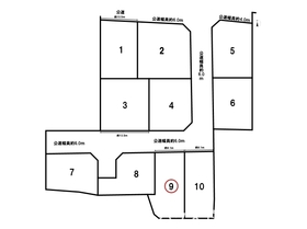 岐阜市大字鏡島　全10棟　9号地　未入居一戸建て