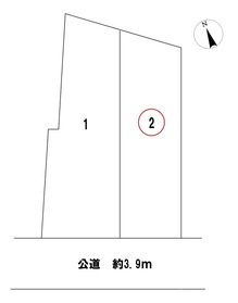 一宮市木曽川町外割田　全2棟　2号棟　新築一戸建て