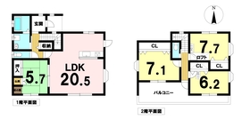 ※●津島市高台寺町字二王　中古一戸建て