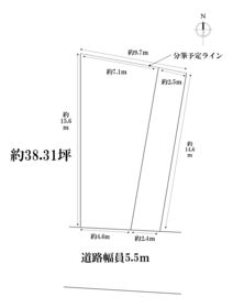 名古屋市港区 東茶屋１丁目　建築条件なし土地