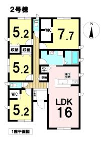 ○LiveleGarden津島市越津町字中之郷　全3棟　2号棟　新築一戸建て