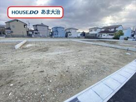 あま市新居屋岩屋　全8区画　G区画　建築条件なし土地