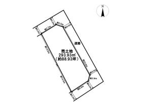 名古屋市緑区桶狭間巻山　全1区画　建築条件なし土地