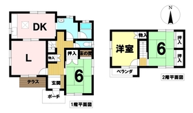 ●津島市百町字みどり台　中古一戸建て