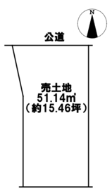 ●津島市大政町1丁目　建築条件なし土地