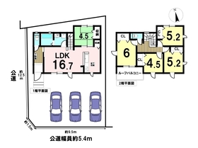 リナージュ愛西市本部田町本西第1期　全1棟　新築一戸建て