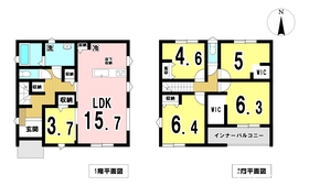 一宮市今伊勢町第4　新築一戸建て