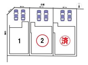 名古屋市中川区打中2丁目　全3棟　新築一戸建て　2号棟