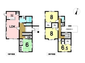 四日市市大字松本　中古一戸建て