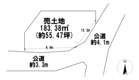 ●岐阜市則武　建築条件なし土地