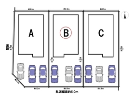 □岐阜市六条江東II　全3棟　B棟　未入居一戸建て