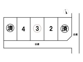 岐阜市六条大溝2丁目　全2棟　3号棟　新築一戸建て