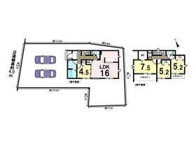 グラファーレ名古屋市富田町榎津　全1棟　新築一戸建て　