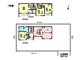 リーブルガーデン四日市市楠町本郷第14　全4棟　1号棟　新築一戸建て