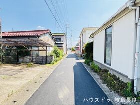 ●岐阜市鷺山東1丁目　建築条件なし土地