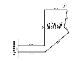 名古屋市緑区乗鞍3丁目　建築条件なし土地