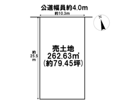 岐阜市加納南陽町1丁目　建築条件なし土地