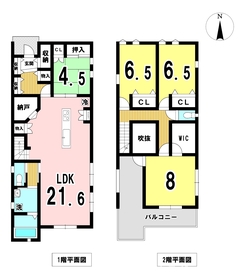 一宮市馬見塚字郷前　全3棟　3号棟　新築一戸建て