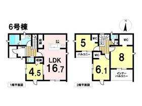Livele Garden S名古屋市北区楠第2　全7棟　6号棟　新築一戸建て