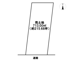四日市市内堀町　建築条件なし土地