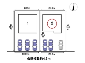 リナージュ四日市三重6丁目　第1期　全2棟　2号棟　新築一戸建て