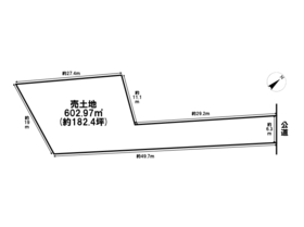 名古屋市緑区桶狭間北3丁目　建築条件なし土地