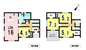 一宮市北今　全2棟　2号棟　新築一戸建て