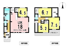一宮市第1三条山　全5棟　5号棟　新築一戸建て