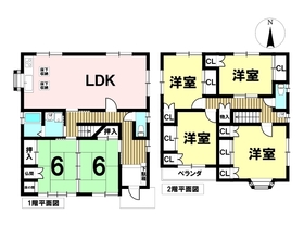 愛西市稲葉町米野　中古一戸建て