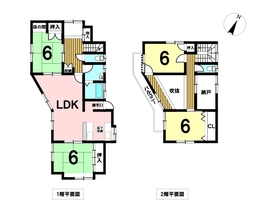 四日市市東茂福町　中古一戸建て