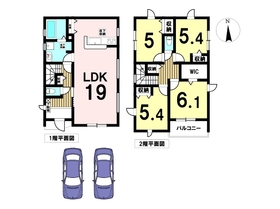 クレイドルガーデン中川区新家第四　全1棟　新築一戸建て
