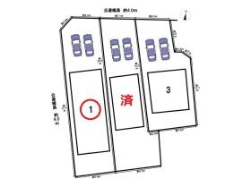 □○クレイドルガーデンあま市篠田小塚第13　全3棟　1号棟　新築一戸建て