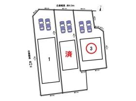 □○クレイドルガーデンあま市篠田小塚第13　全3棟　3号棟　新築一戸建て