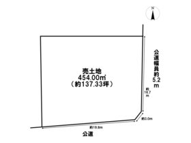 四日市市笹川3丁目　建築条件なし土地