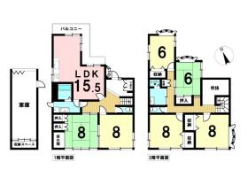 名古屋市緑区鶴が沢２丁目　中古一戸建て