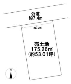 ●岐阜市本郷町7丁目　建築条件なし土地