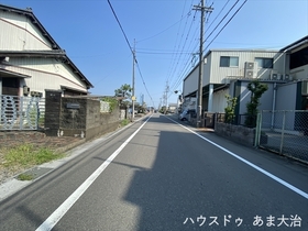 あま市二ツ寺六町　建築条件なし土地