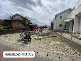 大治町花常伊勢田　建築条件なし土地