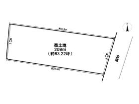 大治町花常伊勢田　建築条件なし土地