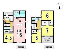 □一宮市千秋町加納馬場第7　全4棟　4号棟　新築一戸建て
