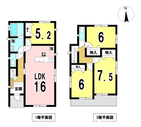 一宮市三ツ井2期　新築一戸建て