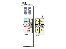 □○ハートフルタウンあま市上萱津北ノ川3期　全7棟　C号棟　新築一戸建て
